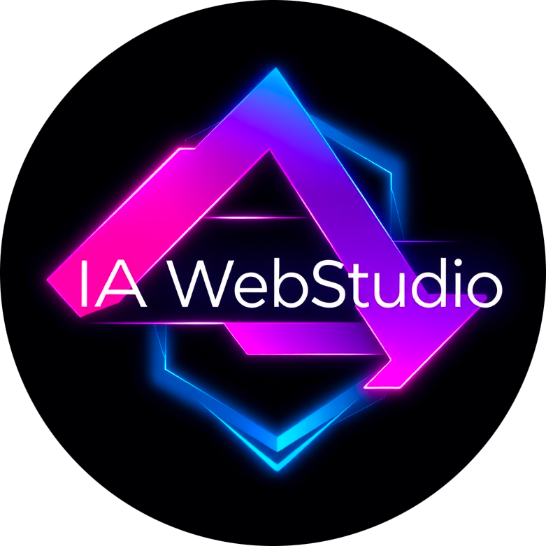 Logo rond AI-WebStudio